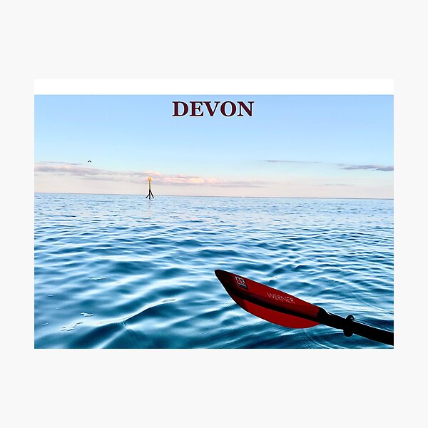 Item preview, Devon on the water south-west england designed and sold by solidair.