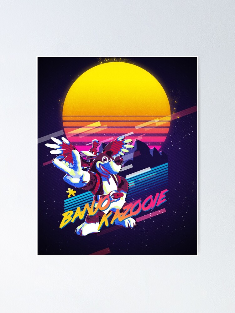 Banjo Kazooie 64 - Banjo Kazooie - Posters and Art Prints