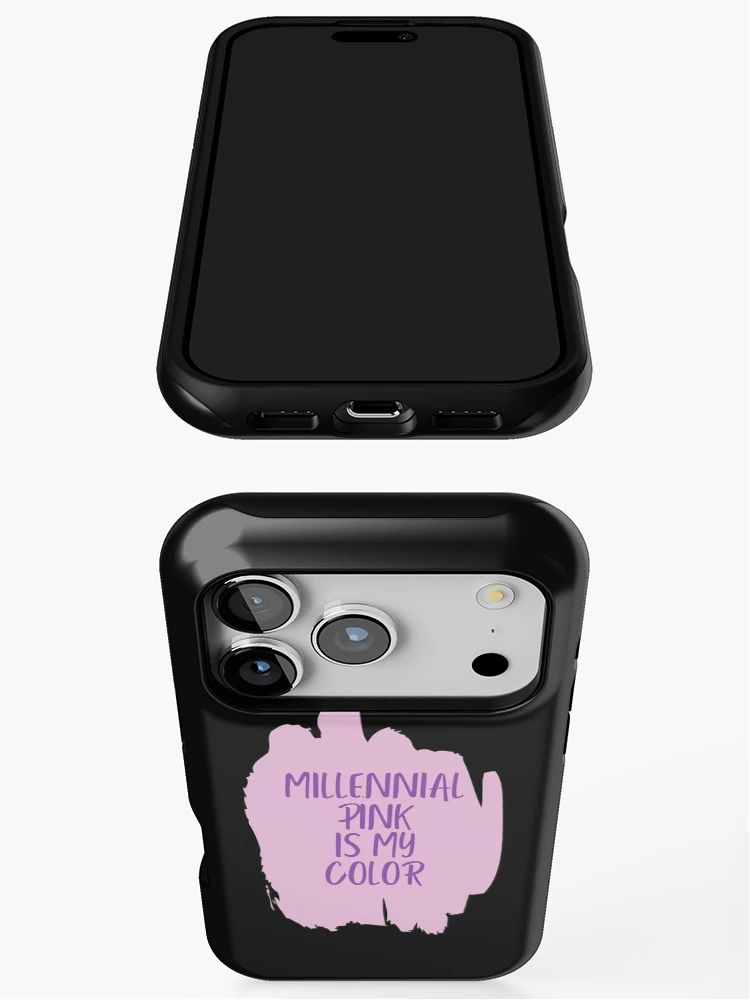 Thumbnail 3 of 4, iPhone Case, Millennial Pink Is My Color designed and sold by DesignsofNote.