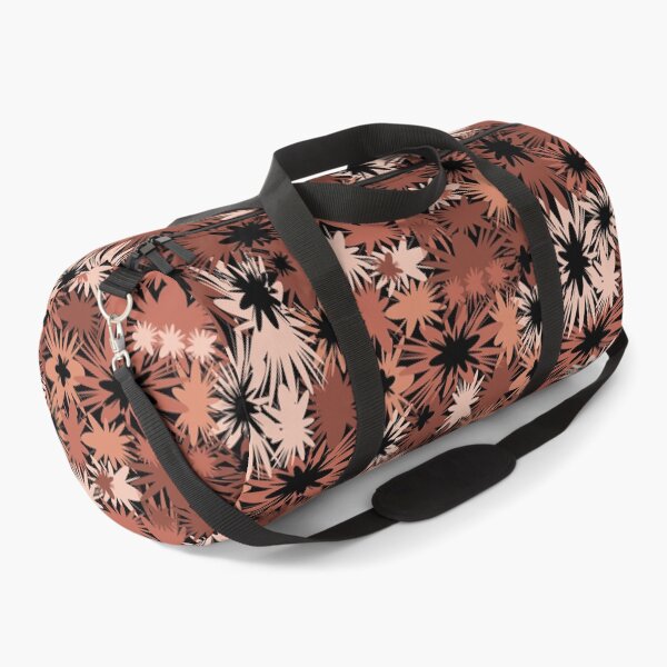 Item preview, Geometric, Pattern, Shapes, Lines, Modern, Abstract, Art, Efflorescent- Terracotta on Black designed and sold by LucidLounger.