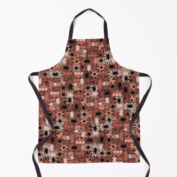 Item preview, Geometric, Pattern, Shapes, Lines, Modern,  Abstract, Art, Efflorescent- Terracotta on Black designed and sold by LucidLounger.