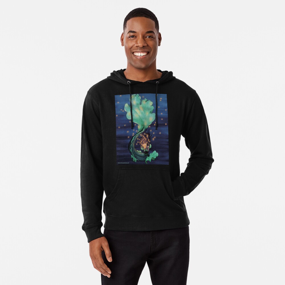 Aperçu de l'œuvre Sweat à capuche léger créée et vendue par ChemineHerisson.