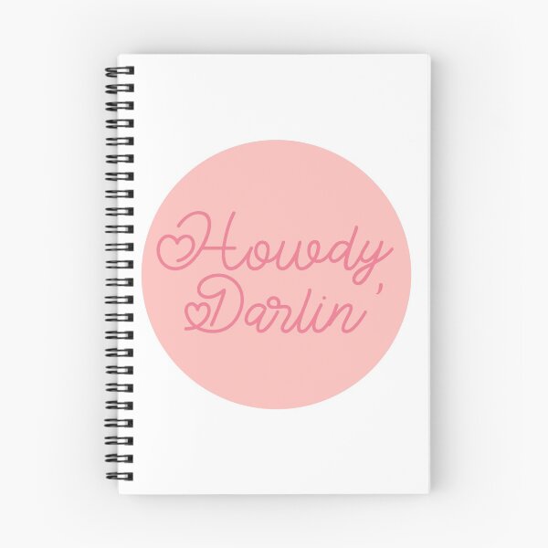 Item preview, Howdy Darlin' - Pink Circle designed and sold by paytoncooley.