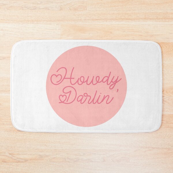 Item preview, Howdy Darlin' - Pink Circle designed and sold by paytoncooley.