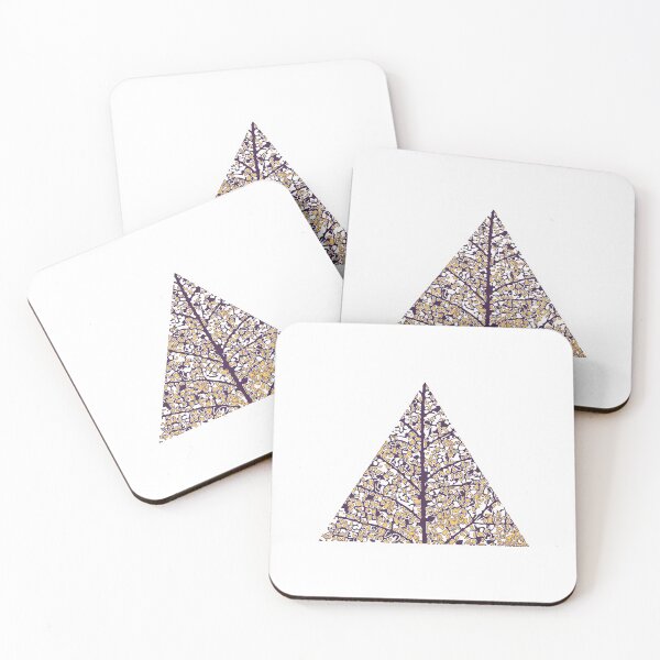 Item preview, Springtime Yellow Blooms Tree Triangle Art - White designed and sold by brindled.