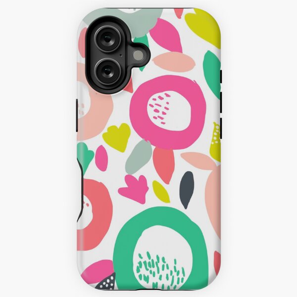 Aperçu de l'œuvre Fleurs à pois créée et vendue par DesignMyWorld.