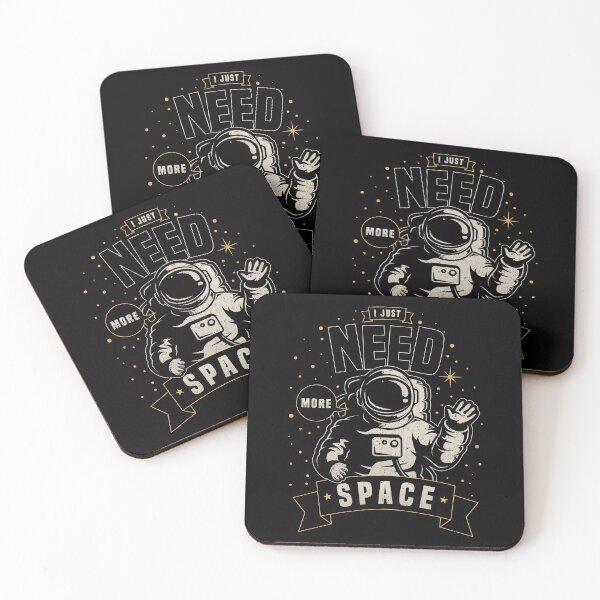 Item preview, More Space - Dark Apparel designed and sold by CrazyPhrase.