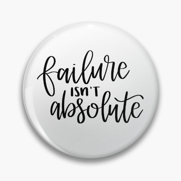 Item preview,  Failure isn’t absolute - A Curse So Dark and Lonely designed and sold by Bookishletters.