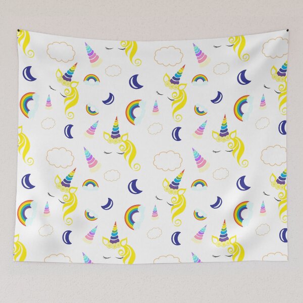 Item preview, Unicorn pattern designed and sold by adiosmillet.