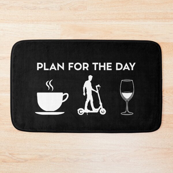 Item preview, Funny Coffee E-Scooter Electric Scooter Biathlonist Wine designed and sold by Salvadax.