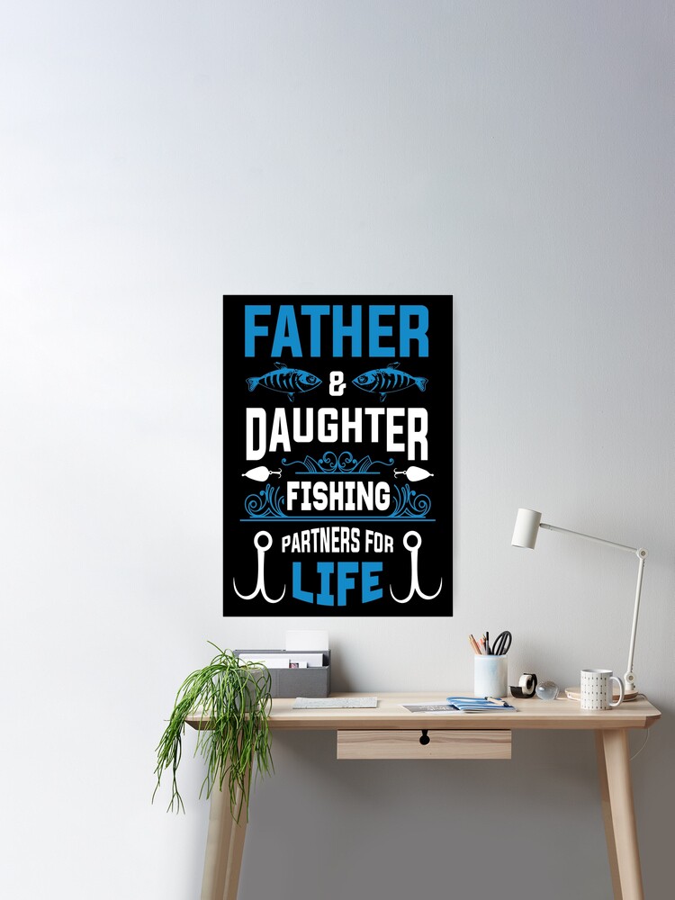 Father Daughter Fishing Table Lamp gifts for Daughter from Dad