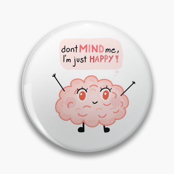 Item preview,  Kawaii Happy Brain designed and sold by monsoonegy.