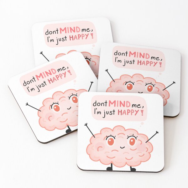 Item preview,  Kawaii Happy Brain designed and sold by monsoonegy.