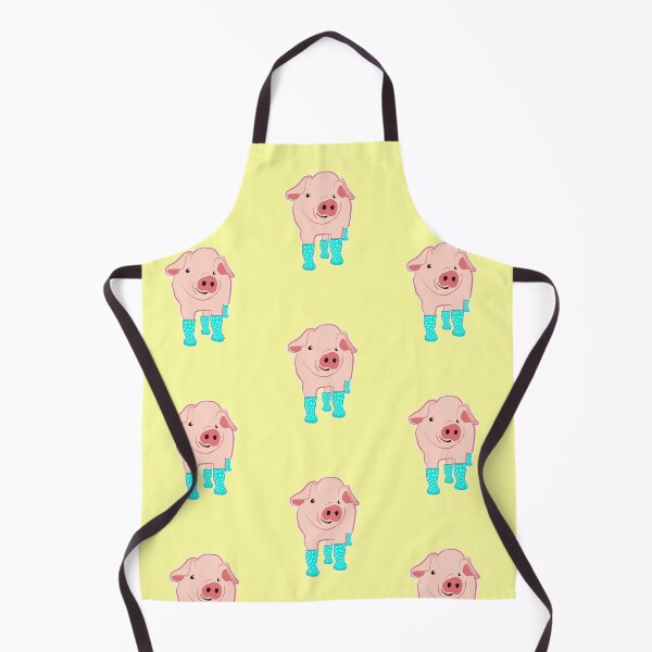 Item preview, Cute Pig, piglet in rain boots, adorable spring pig lover Gift Idea designed and sold by FreckledBliss.