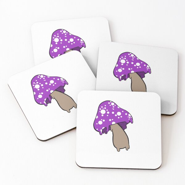 Aperçu de l'œuvre Champignon Drippy Violet créée et vendue par kmw53005.