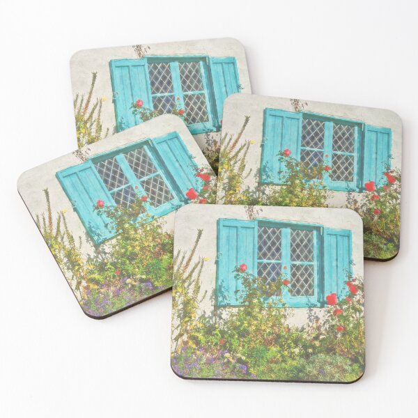 Item preview, Old Cottage Window With Shutters designed and sold by IanWL.