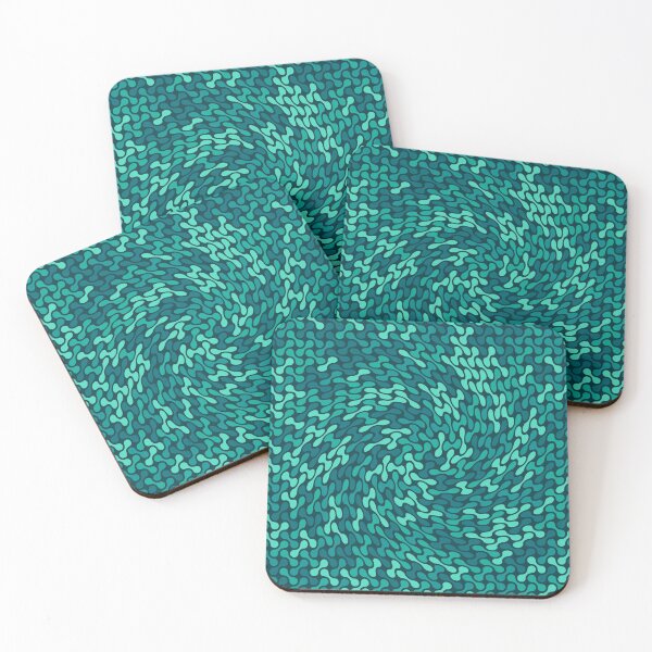 Item preview, Twisted Metaballs Pattern (Teal) designed and sold by John Uttley.
