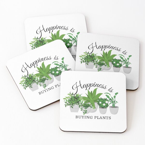 Item preview, Happiness is buying plants designed and sold by Growwithme.
