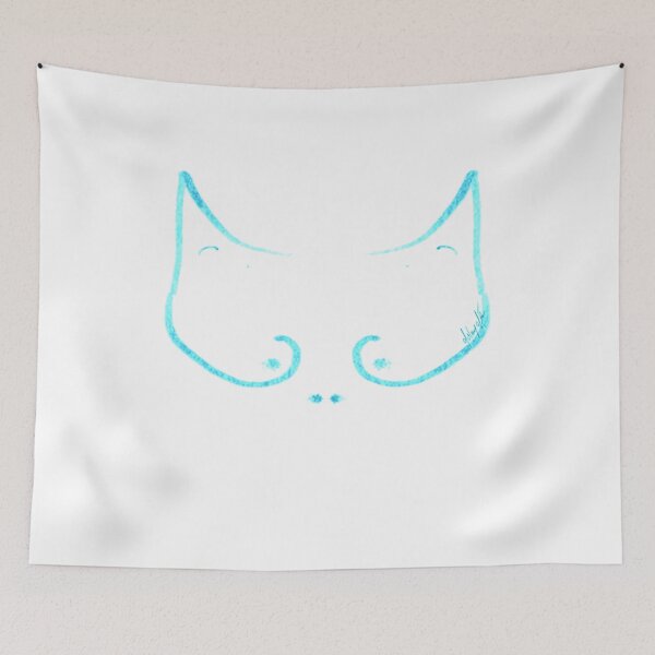 Item preview, Turquoise The Cat designed and sold by gülay gür.