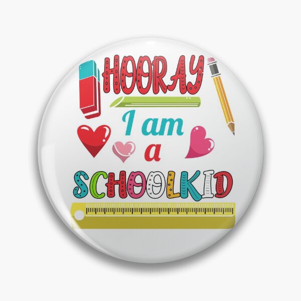 Item preview, Hooray I am a schoolkid designed and sold by Jelisandie.