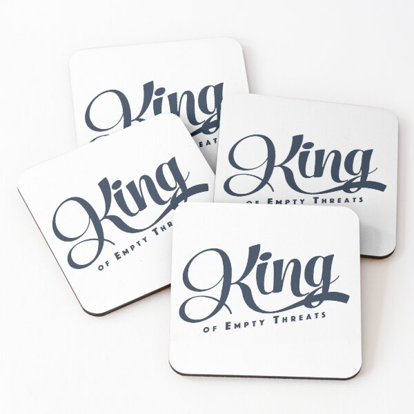 Item preview, King of Empty Threats designed and sold by THISMAMADOES.
