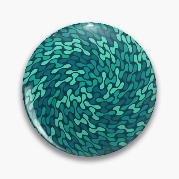 Item preview, Twisted Metaballs Pattern (Teal) designed and sold by John Uttley.