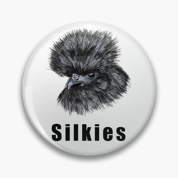 Item preview, Silkie Chicken Illustration designed and sold by PrettyLittlePic.