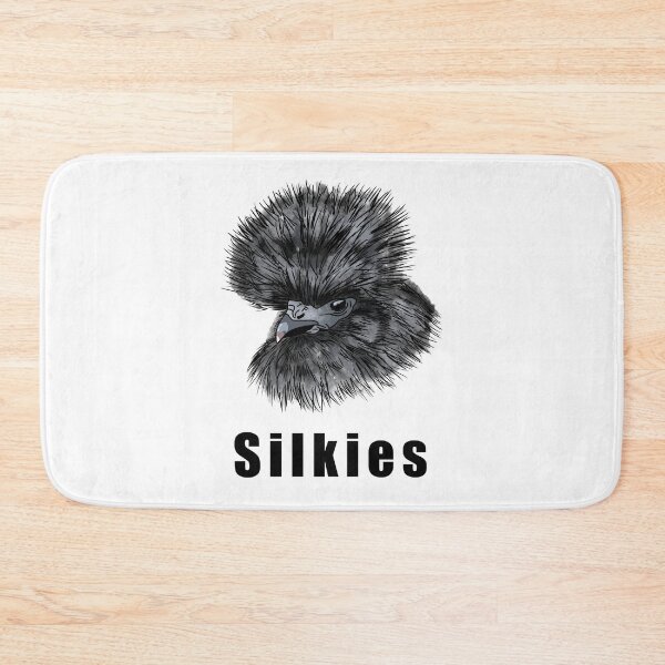 Item preview, Silkie Chicken Illustration designed and sold by PrettyLittlePic.