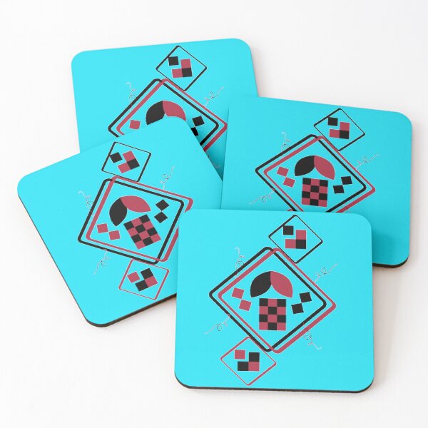Item preview, Black and Magenta Geometry Chess Apparels and Home Products designed and sold by Taharat  Tazrin.