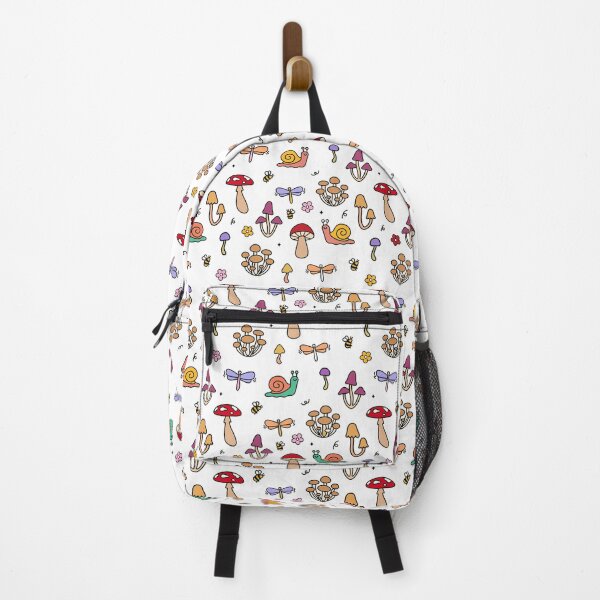 Item preview, Forest Little Friends Mushrooms Pattern Colorful designed and sold by trajeado14.