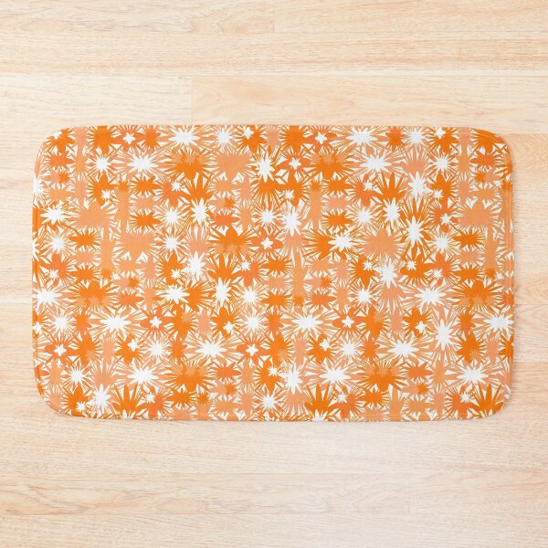 Item preview, Geometric, Pattern, Shapes, Lines, Modern,  Abstract, Art, Efflorescent - Orange on No Color -  designed and sold by LucidLounger.
