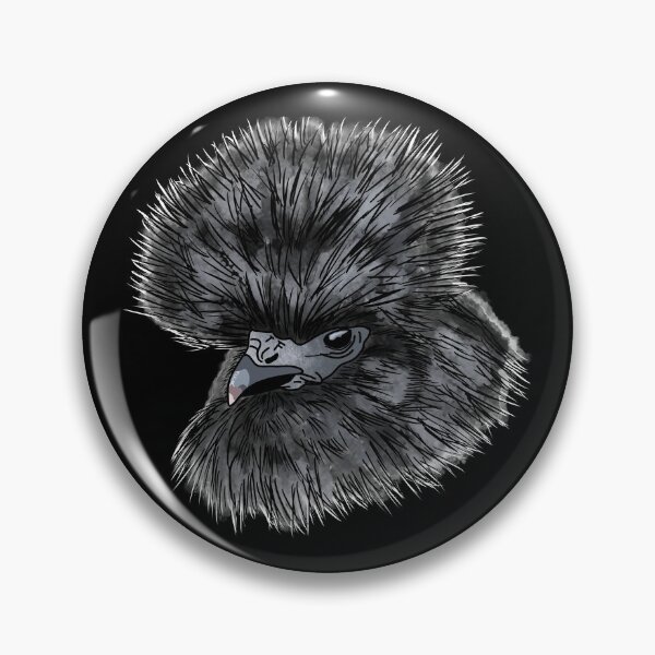 Item preview, Adorable Silkie Chicken Watercolor Styled Illustrated Art designed and sold by PrettyLittlePic.
