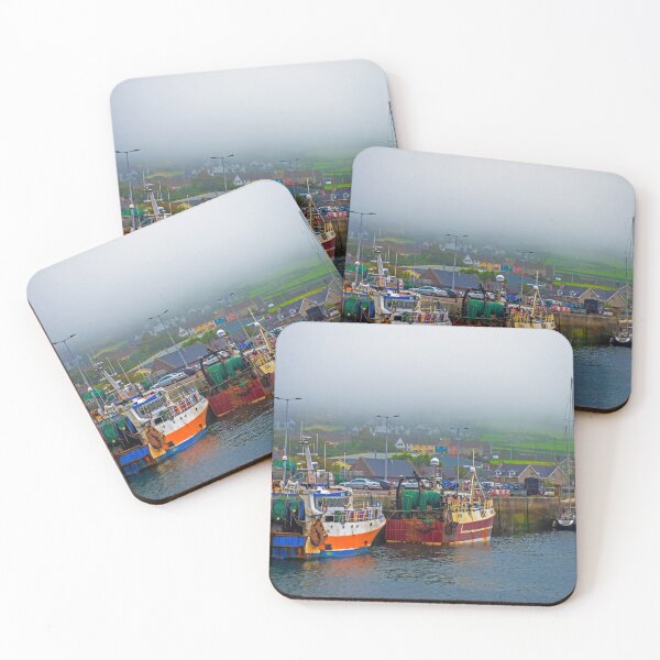 Item preview, Dingle Fishing Boats in Harbour designed and sold by Brian Shaw.