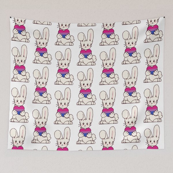 Item preview, Bi Pride Bunny designed and sold by Maplebreeze.
