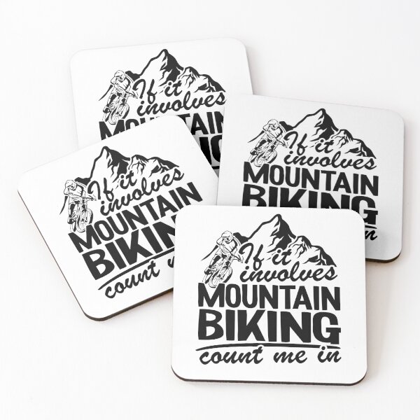Item preview, If It Involves Mountain Biking MTB Biker Quote Funny Gift designed and sold by Stronzi.