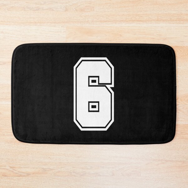 Item preview, 6 shirt number college style football soccer designed and sold by GeogDesigns.