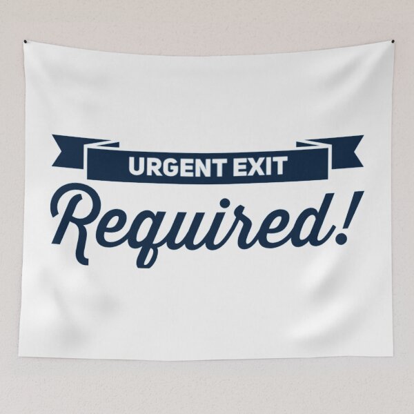 Item preview, Line of Duty - Urgent Exit Required designed and sold by suver.