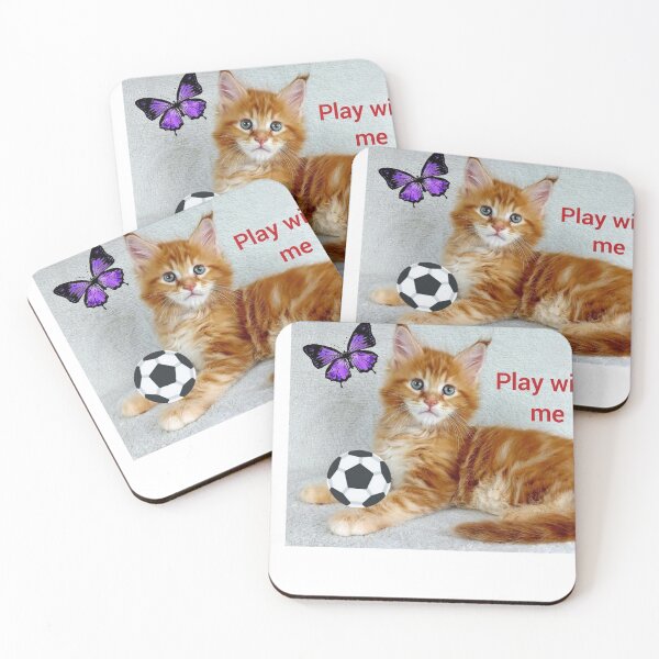 Item preview, The kitten wants to play. Print, art. designed and sold by Senior-Kuzmin.