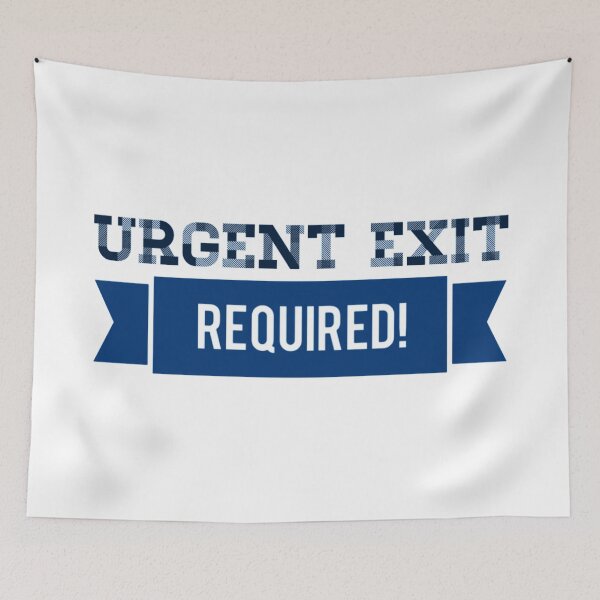Item preview, Line of Duty - Urgent Exit Required designed and sold by suver.