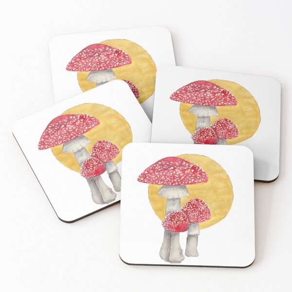 Item preview, Red Mushroom Moon designed and sold by khjelmar.