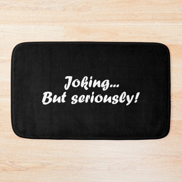 Item preview, Just Joking Black designed and sold by J. Vilallonga.