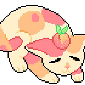 Artwork thumbnail, Peachy Kitty by moobloom