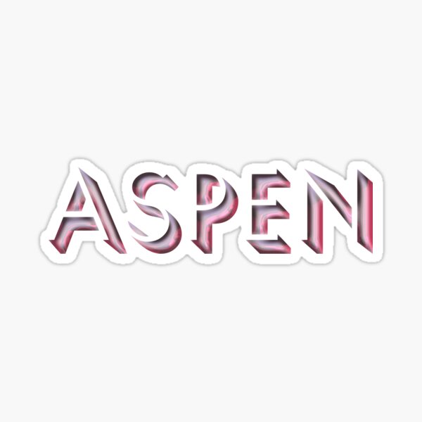 Aspen Sticker