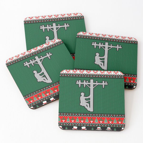 Item preview, Lineman ugly xmas gift designed and sold by BrennaEirlys.
