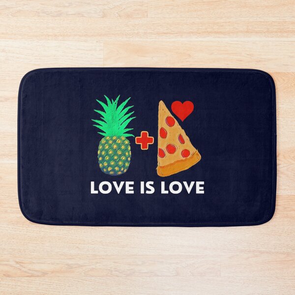 Item preview, Love is Love Pineapple Pizza designed and sold by DesignsofNote.