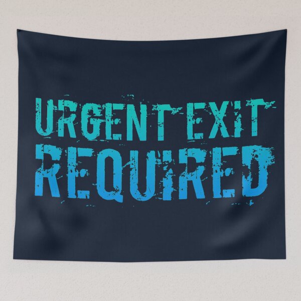 Item preview, Line of Duty - Urgent Exit Required designed and sold by suver.