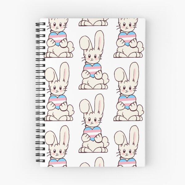 Item preview, Transgender Pride Bunny designed and sold by Maplebreeze.