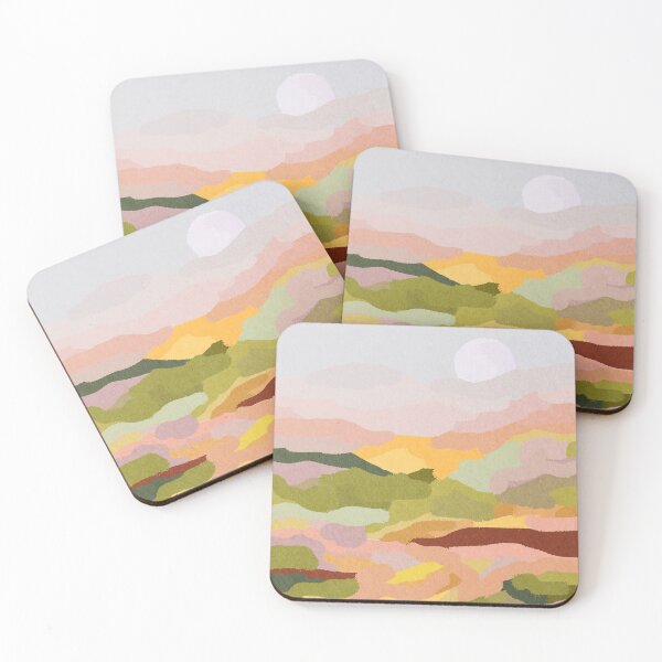 Item preview, Landscape, Abstract nature, Mid century abstract art designed and sold by juliaemelian.