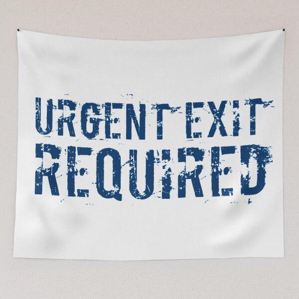 Item preview, Line of Duty - Urgent Exit Required designed and sold by suver.