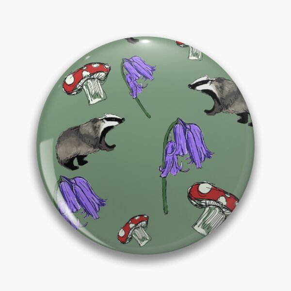 Item preview, Badger, bluebell and mushroom medley  designed and sold by Hitherto.